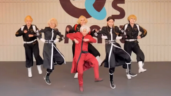 [Tokyo Revengers] Lemming Ming / KING / Ashura-chan Dance Cover [Cosplay] CDEF Abe’s Cute Model Cosp