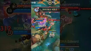 Power of AeronnShikii bungkam Aurora! 🤫#SwissStageM6 #M6nyalaIndonesia #GreaterThanEver #MLBBM6 #M6