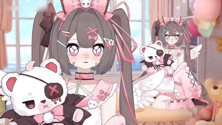 Free super pinchable twin-tailed little angel is coming! [Angela] Free/mass sale virtual anchor mode