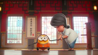 Master Chow teaches kung fu to Kevin, Stuart, Bob - Minions: The Rise of Gru(2022) HD