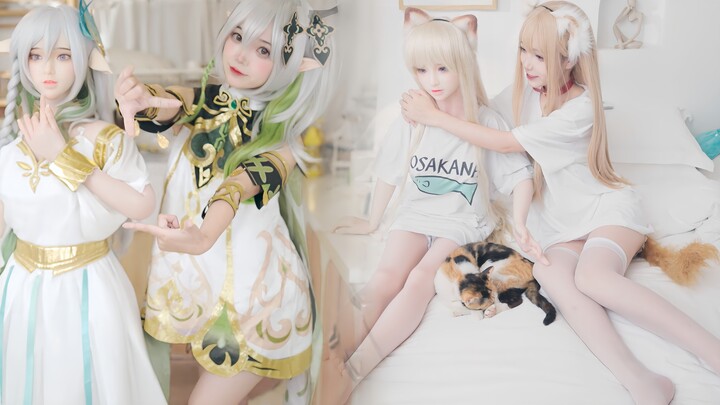 Life-sized figure VS real-life cosplayer! ❤️ Which one makes your heart flutter more?!