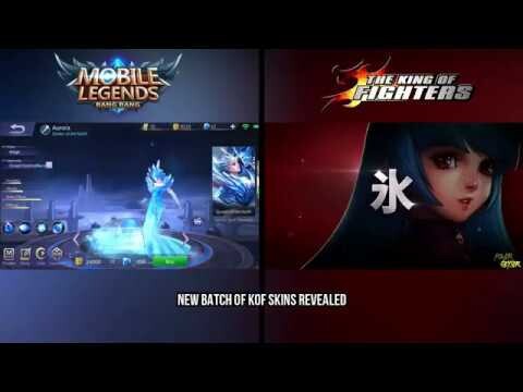 NEW BATCH OF KOF SKINS REVEALED | MOBILE LEGENDS