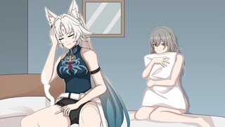 【星穹铁道】那晚，飞霄和开拓者都喝多了