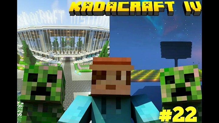 KadaCraft 4 : #22 Creeper Farm At Unang Meeting Ng bagong Mayor