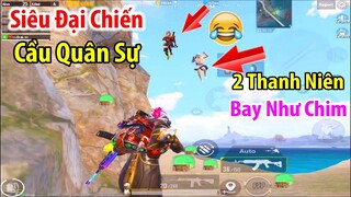 Siêu Đại Chiến Cầu Quân Sự. Bị 2 Team Ép Rơi Xuống Vực Và Cái Kết | PUBG Mobile