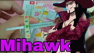 Hướng dẫn làm mô hình kiếm sĩ mắt diều hâu Mihawk bằng giấy đơn giản || Minecraft || LĐV #140