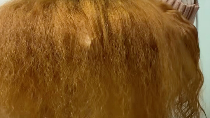 Mengapa rambut keriting alami pada sofa tidak bisa dikeringkan dengan pengering?