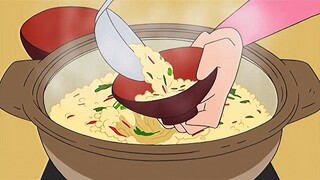 “当鼻尖轻触这碗什锦米饭时，那混合了多种食材的香气，瞬间扑来，宛如春日微风般撩人！”