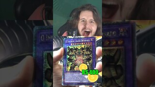 TIREI O EXODIA de 400 REAIS no YU-GI-OH 😯💰 #yugioh