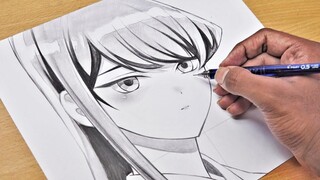 วิธีการวาดโคมิซัง โคมิไม่สามารถสื่อสารได้