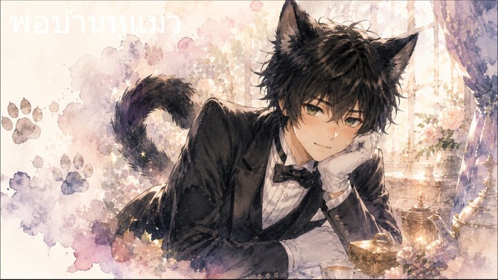 บ้านหลังนี้อบอุ่นขึ้น เพราะมีพ่อบ้านหูแมว