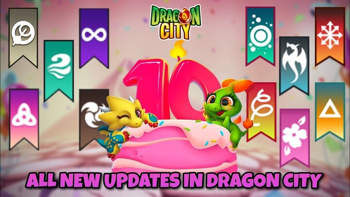 ALL MAJOR NEW UPDATES (Element Changes, LVL 80 DRAGON & More) in Dragon City 2022