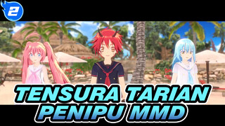 Tarian Penipu Benimaru, Slime dan Rimuru | 2D Rendering Palsu_2