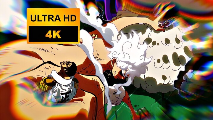 [𝟒𝐊𝟔𝟎𝐅𝐏𝐒] Ý nghĩa của sự giải thoát! Bình minh do Nika mang đến! Luffy tóm lấy Ngũ Lão Tinh của Kiza