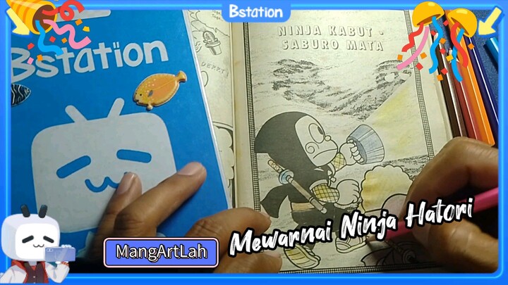 Mewarnai Ninja Hatori