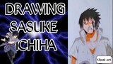 SPEED DRAW SASUKE UCHIHA || NARUTO SHIPPUDEN