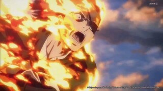 Hanji Use Fire Breathing Form In Attack On Titan