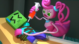 Monster School: Mommy Long Legs's experiment - Sad Story | Minecraft Animation