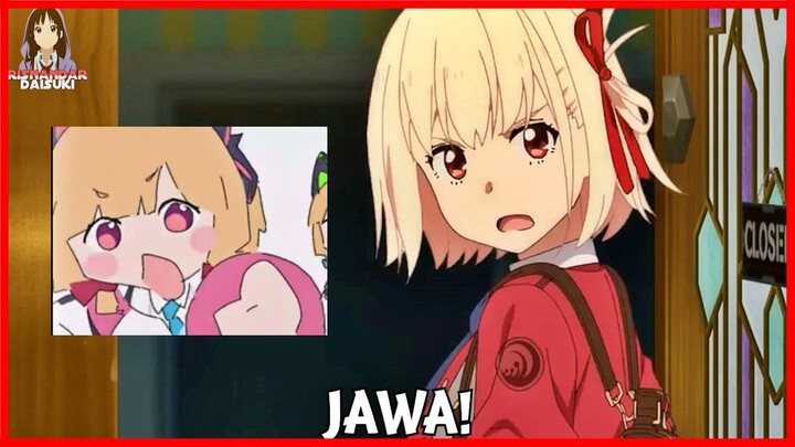 Chisato Ngomong Jawa! 😱 | Anime Crack Indonesia S2 #12