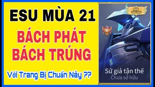 Hướng dẫn lên đồ Esu và bảng ngọc Esu mùa 21 chuẩn và mạnh nhất liên quân leo rank cực dễ