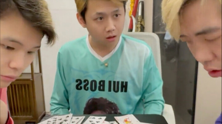 Cards may be played randomly, but words must not be spoken carelessly