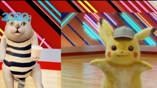 The full version of "Detective Mur Cat" is released! Super cute Pikachu Mur dance~