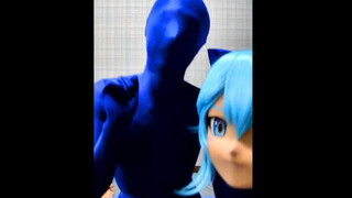 [kigurumi] Penyamaran ganda dari stoking kulit kepala topeng, masalah ini benar-benar luar biasa (vi