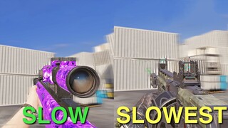 Which gun has the slowest reload in COD Mobile?