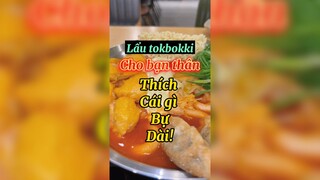Lẩu tokbokki siêu ngon