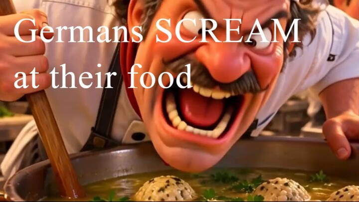 German chefs humiliate their food to make it taste better