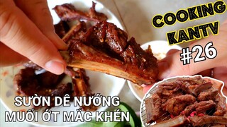 Dê Nướng Muối Ớt Mắc Khén | Chia Sẻ Món Ăn Ngon | Cooking KanTV #26