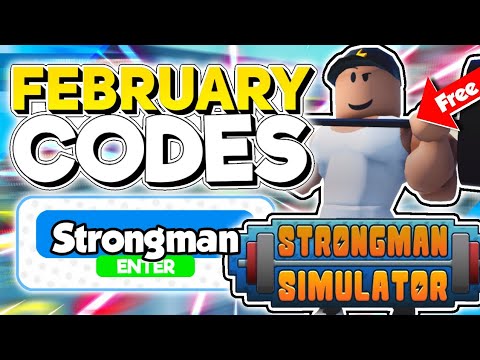 NEW* ALL WORKING CODES FOR STRONGMAN SIMULATOR IN 2022! ROBLOX STRONGMAN  SIMULATOR CODES 