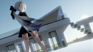 [What if there is a weak sound?] Girls, do you want to dance together in the morning?
