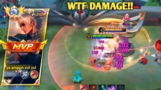 GUSION MAXIMUM DAMAGE, GUSION MONTAGE | MOBILE LEGENDS