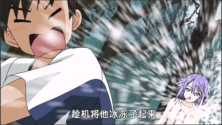 The monster school is going to hold a parents' meeting, what should the human male lead do#anime
