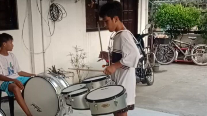 drum and lyre