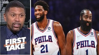 "Can't wait Embiid-Harden in exciting playoffs" - Jalen Rose on 76ers def Knicks 123-108