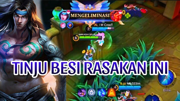 TINJU BESI RASAKAN INI