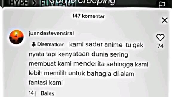 aku cuman ingin bahagia 😔