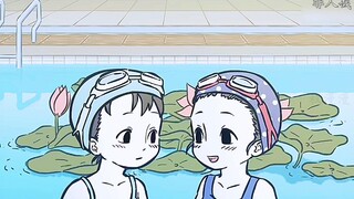 《非人哉》哪吒穿女装也太可爱了吧。