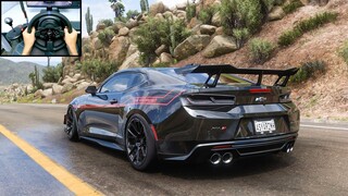 1156HP Hennessey Camaro Exorcist - Forza Horizon 5 | Thrustmaster T300RS gameplay