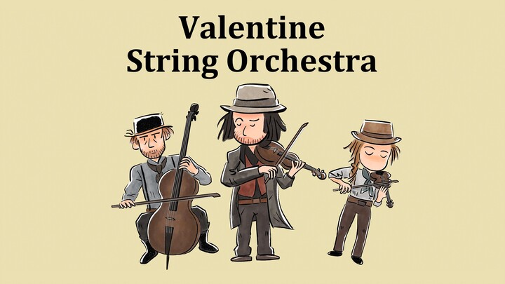 [Valentine String Orchestra] passionately performs the 1899 hit “John’s Merry March”