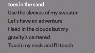 (SWEATER WHEATHER) FULL LYRICS