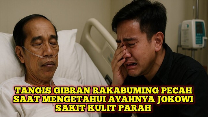 Tangis Gibran Pecah Saat Tau Ayahnya Jokowi Sakit Kulit Setelah Pulang Dari Vatikan