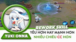 Onmyoji Arena | Yuki Onna - Tuyết Nữ, rework sửa lại bộ kỹ năng, yếu hơn hay mạnh hơn