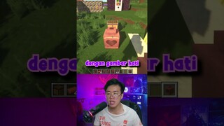 Cara Membuat Pot Dekorasi Rahasia Di Minecraft #shorts