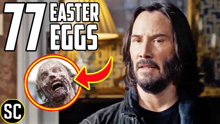 MATRIX: Resurrections Trailer: Every Easter Egg + Matrix ZOMBIES Revealed |  BREAKDOWN