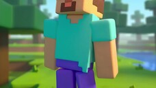 Steve Rat Dance | Steve has got MOVES!! #minecraft #animation #frog #ratdance #哔哩哔哩
