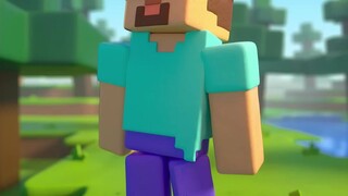 Steve Rat Dance | Steve has got MOVES!! #minecraft #animation #frog #ratdance #哔哩哔哩