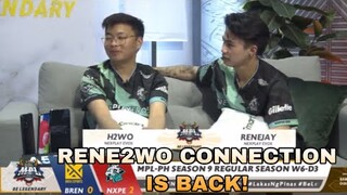H2WO AND RENEJAY INTERVIEW PAGKATAPOS NILA MA 2-0 ANG BREN ESPORTS